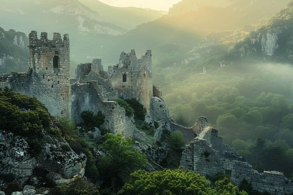 Vestiges fortifiés médiévaux de la Vieille Navarre : remparts, citadelles et tours à explorer
